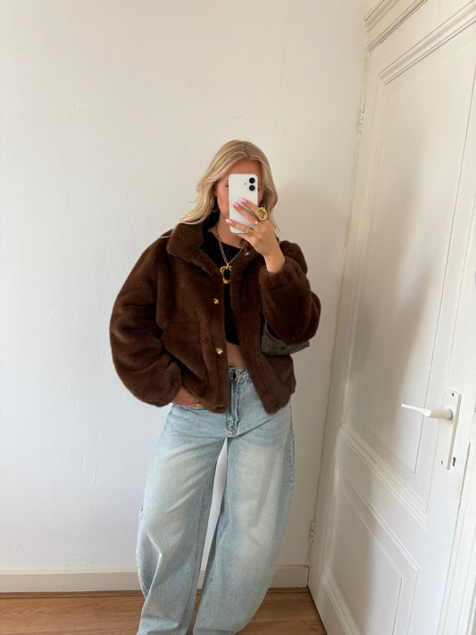Molly faux fur bomberjack