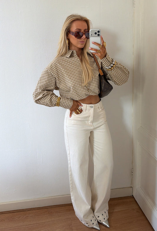 RUBY CHECKERED BLOUSE