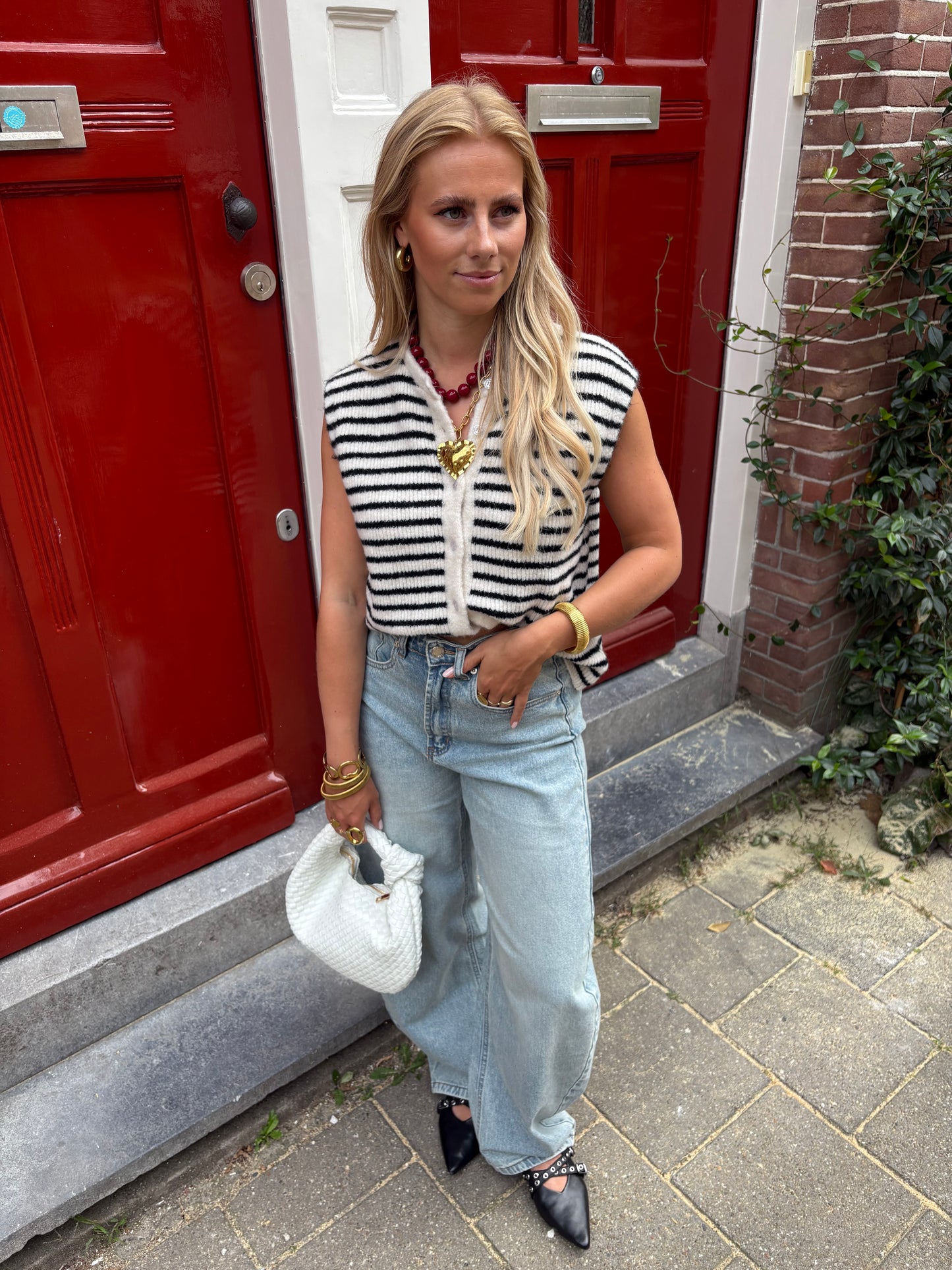 Rachel top gestreept