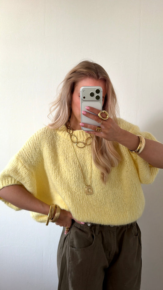 Kate knit geel