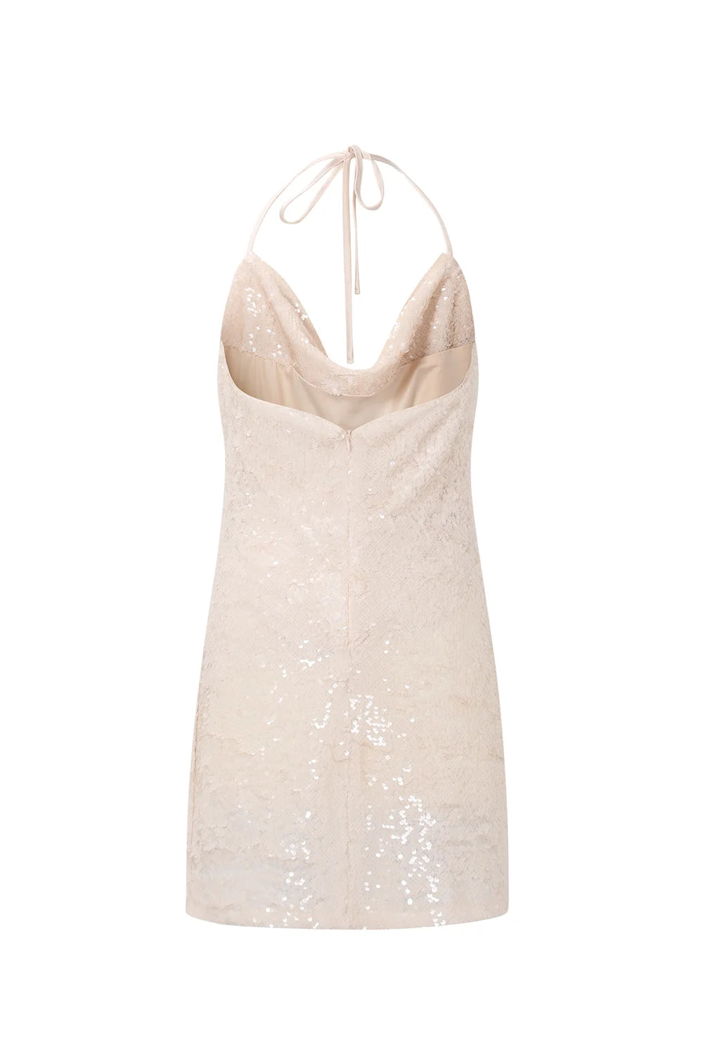 ECRU SPARKLE DRESS
