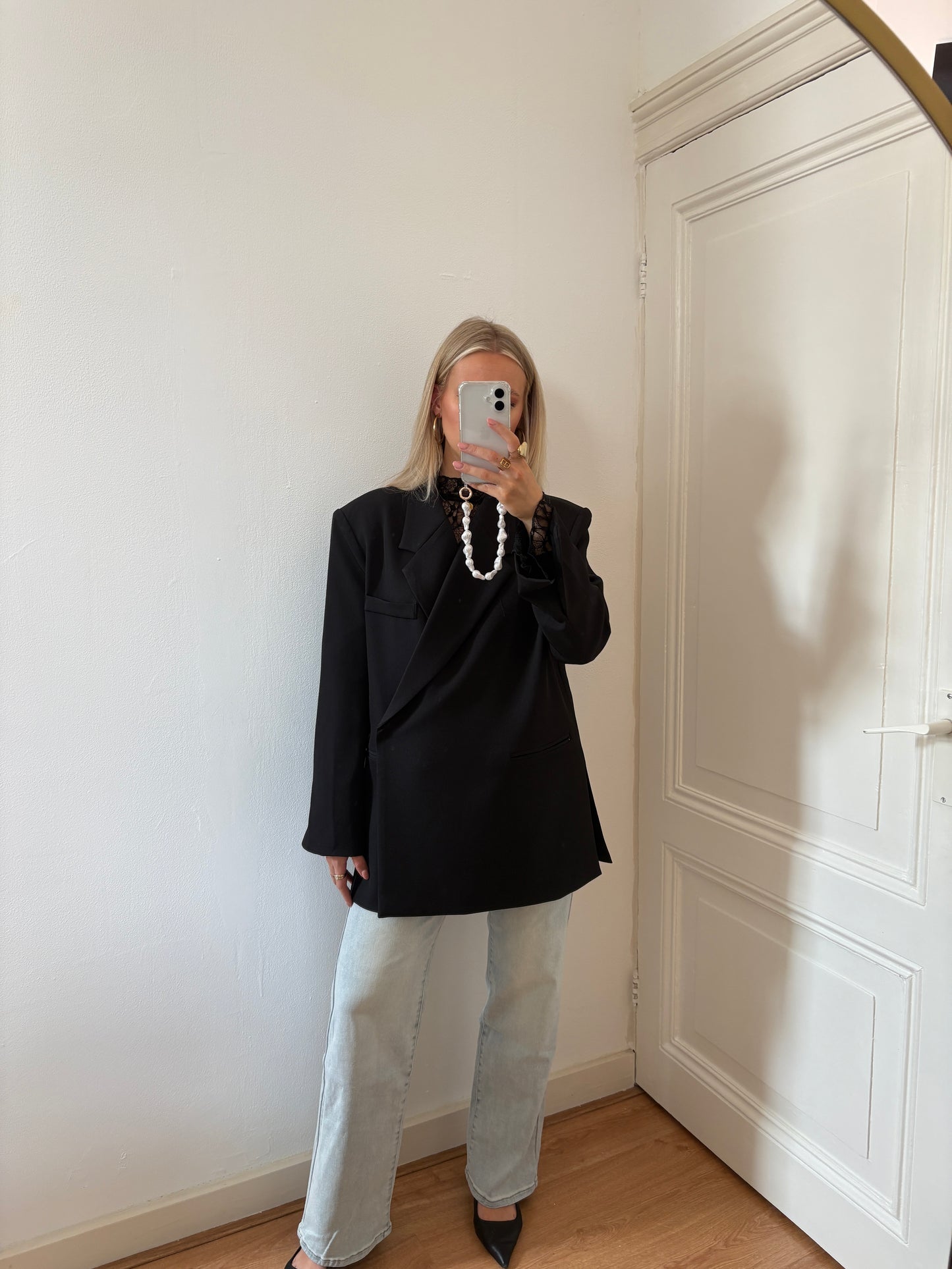 Sam oversized blazer zwart