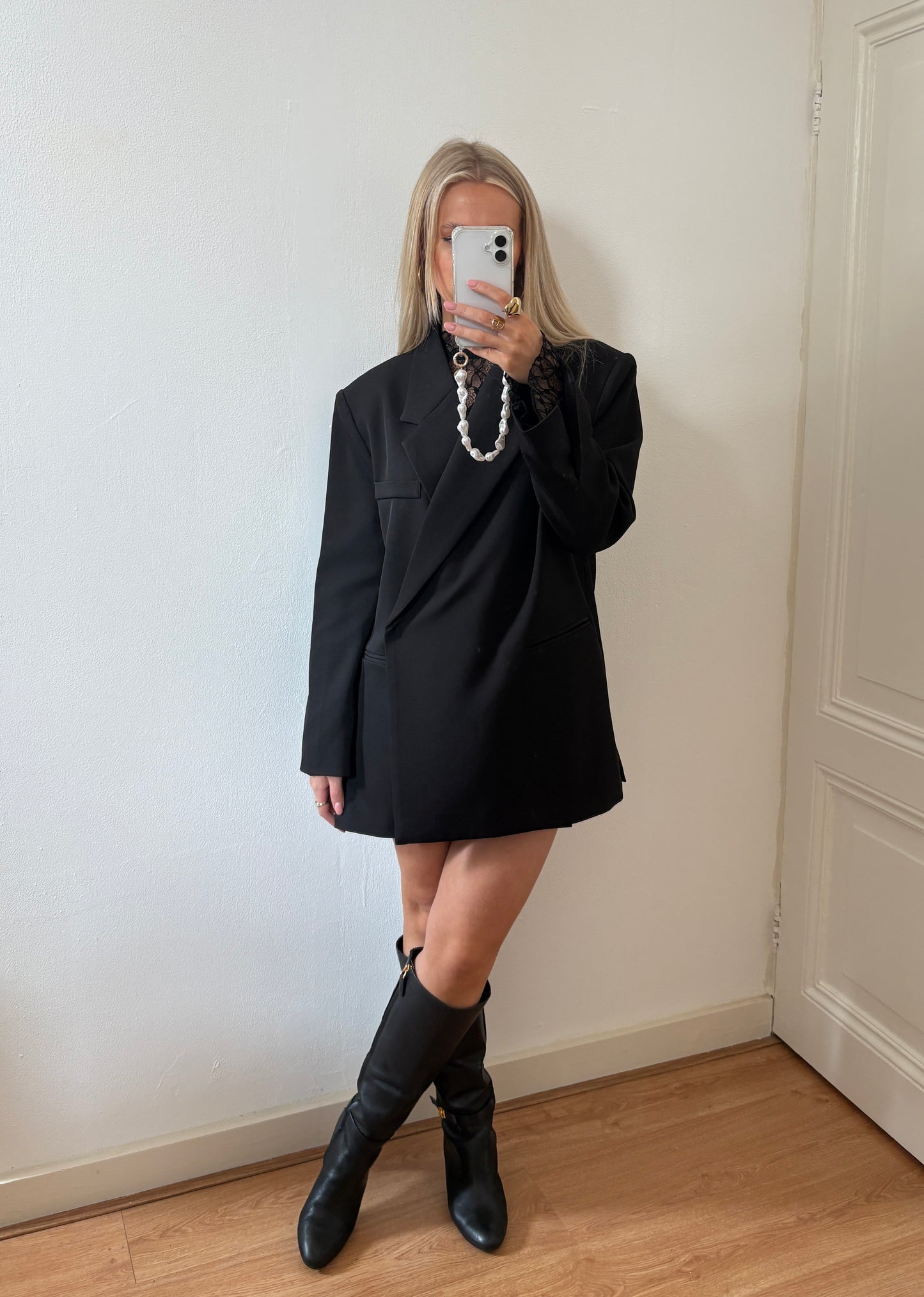 Sam oversized blazer zwart