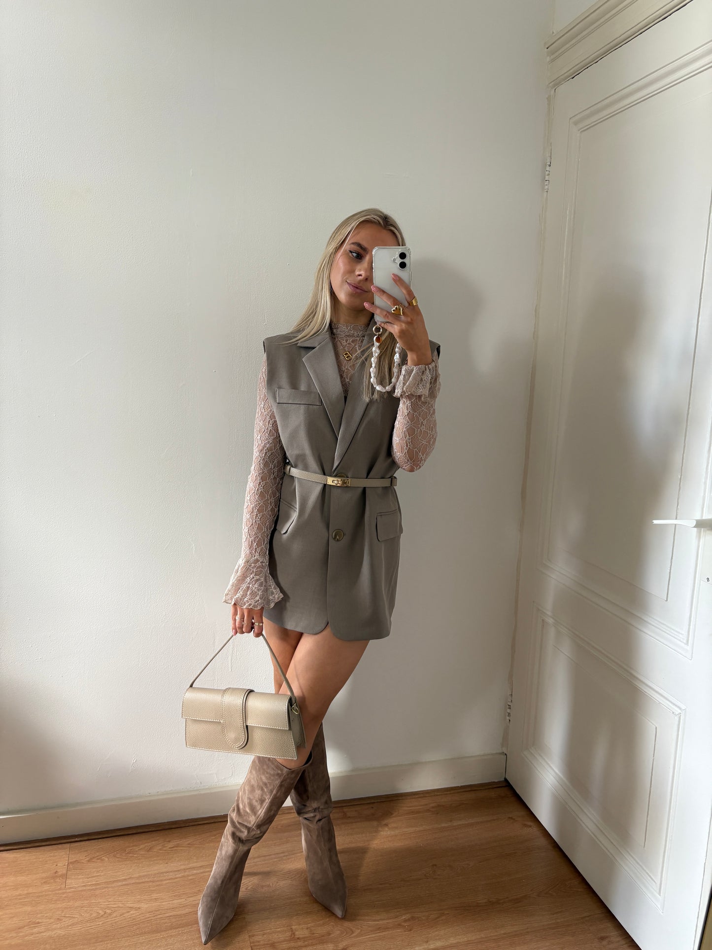 Bella gilet - taupe