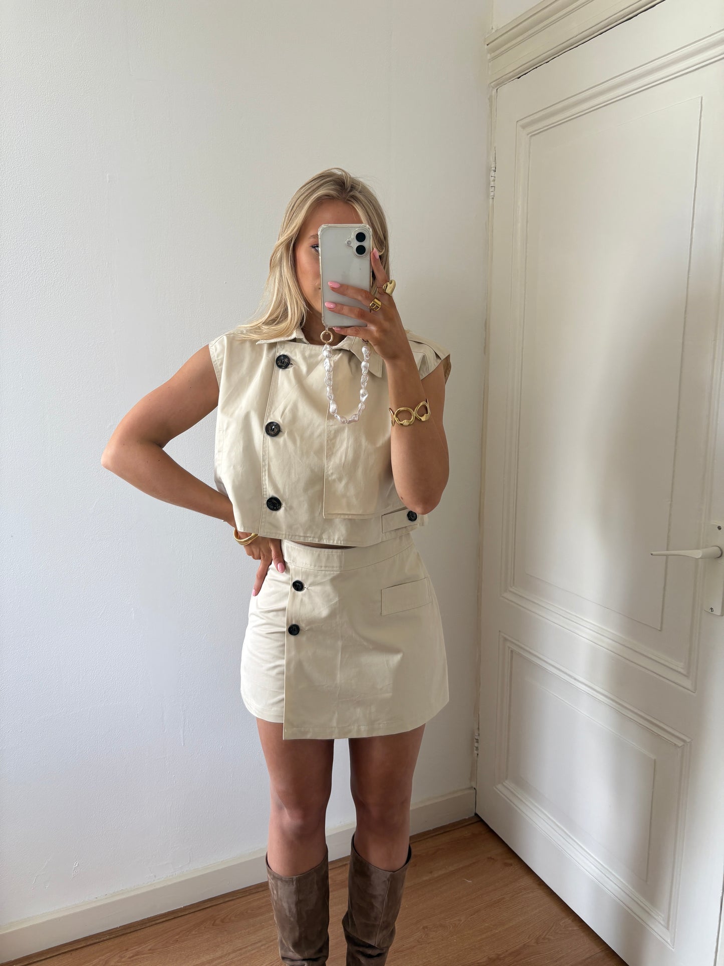 Sophia top - beige