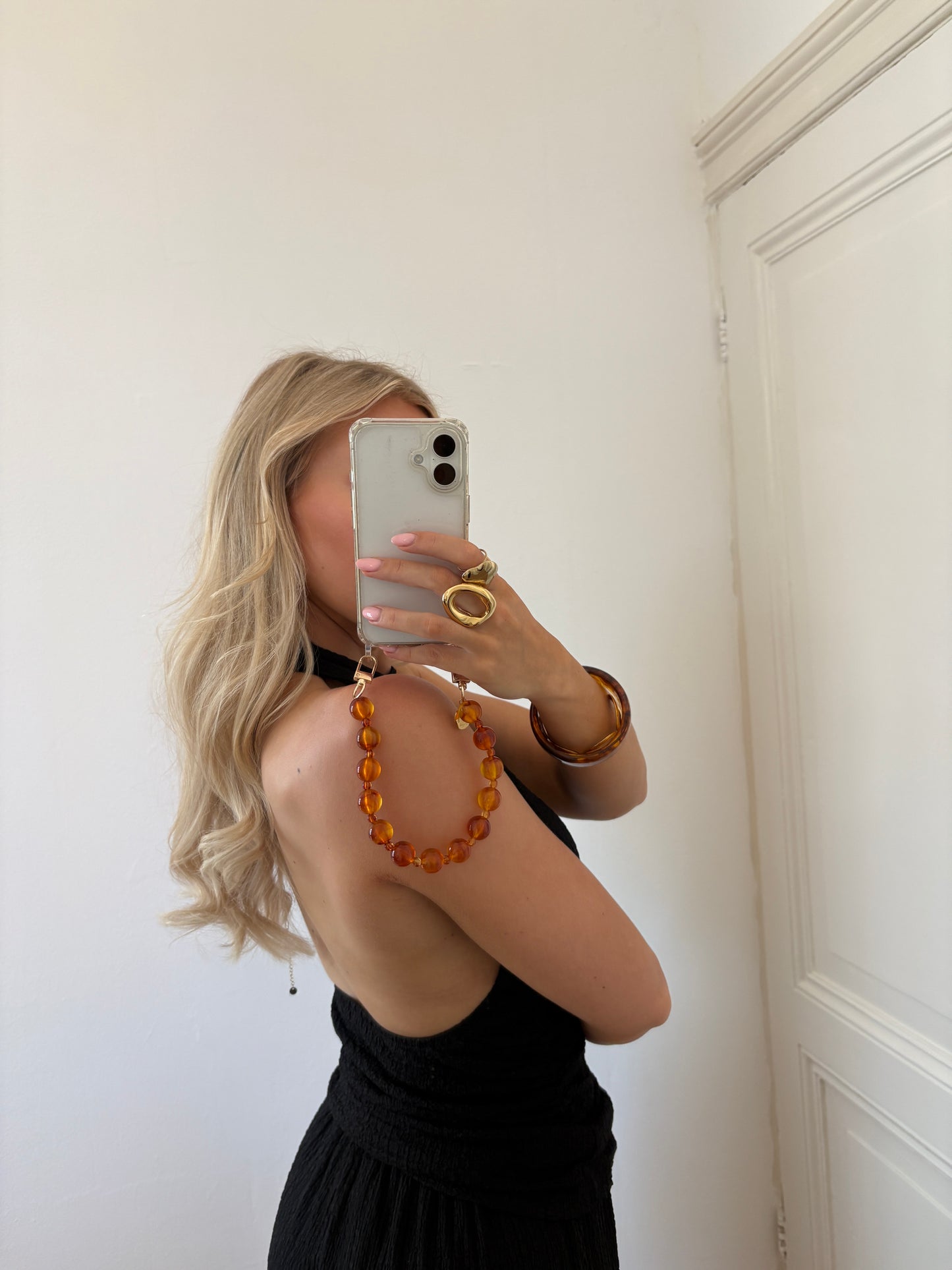 Chiara open-back top