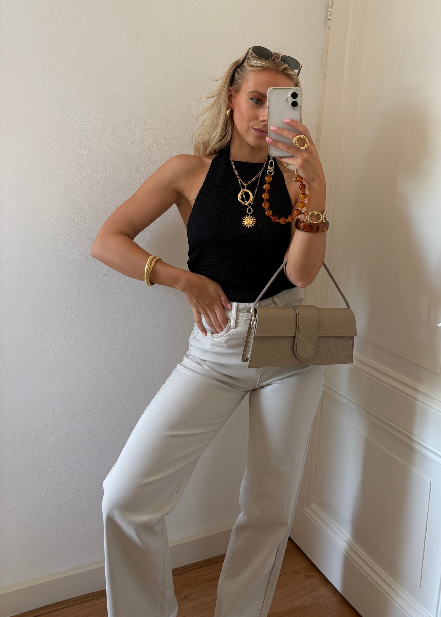 Romy jeans stretch - beige