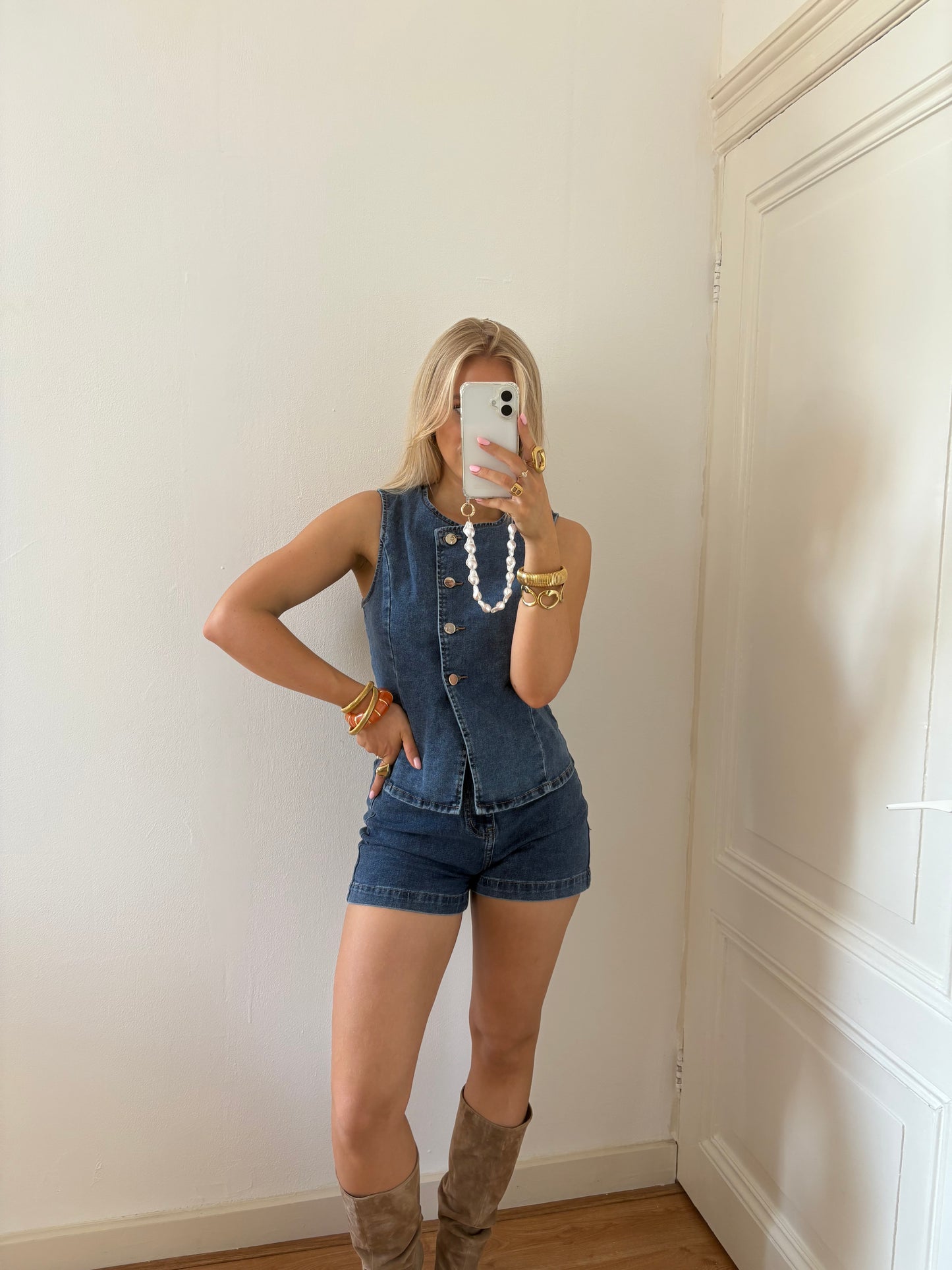 Jenna denim set