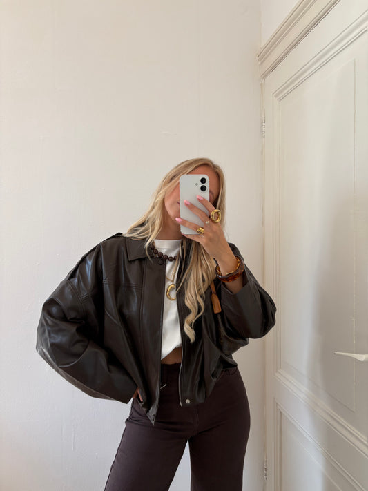 Roxy jacket - chocolate