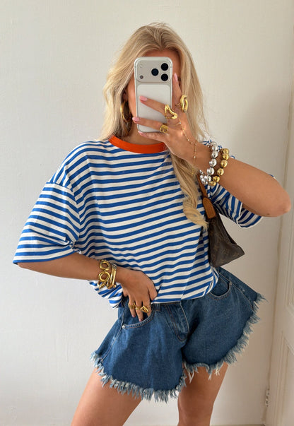 STRIPED TEE