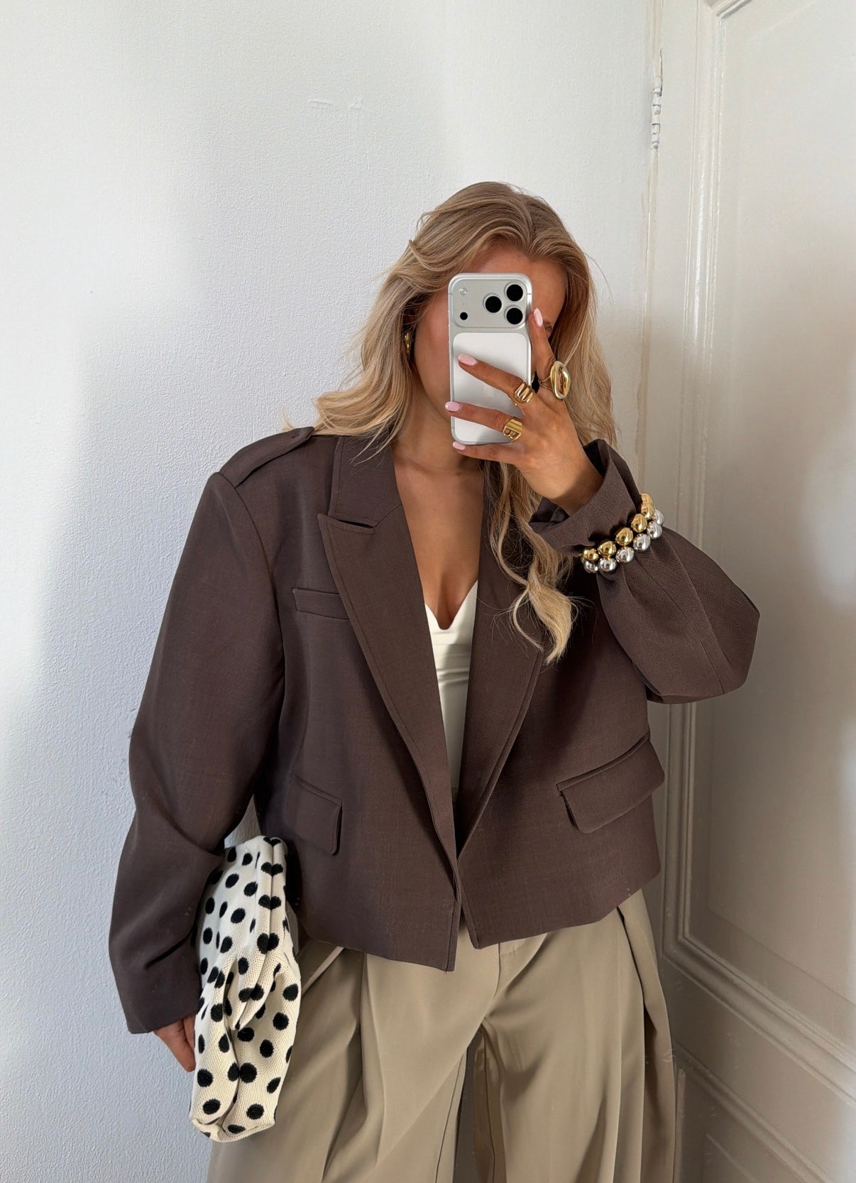 Julia cropped blazer