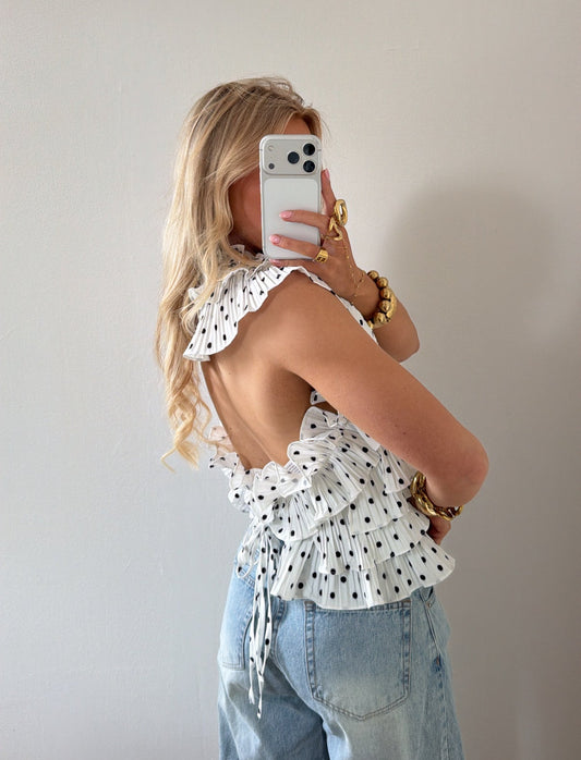 DOT OPEN BACK TOP