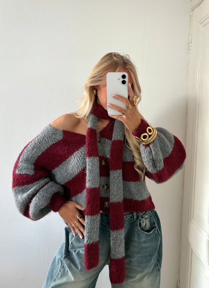 Tara knit + scarf