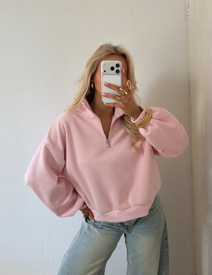 SPORTY ZIP KNIT