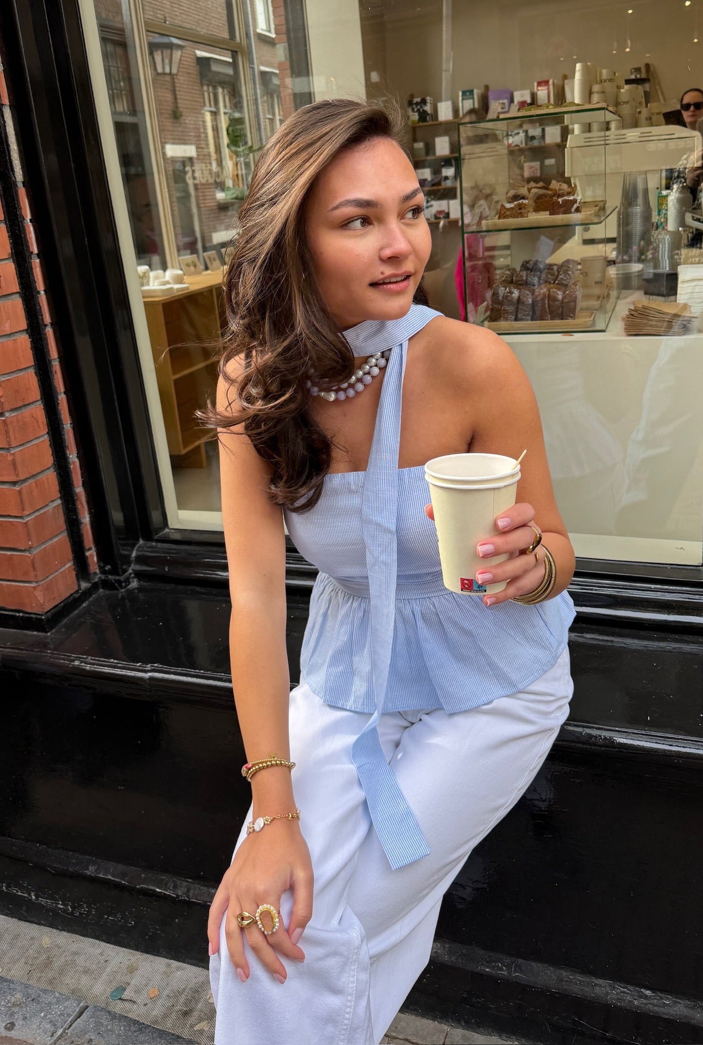 FLOWY TOP