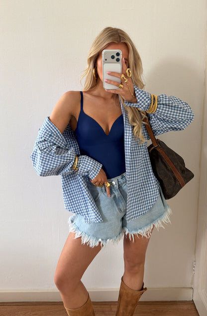 RUBY CHECKERED BLOUSE