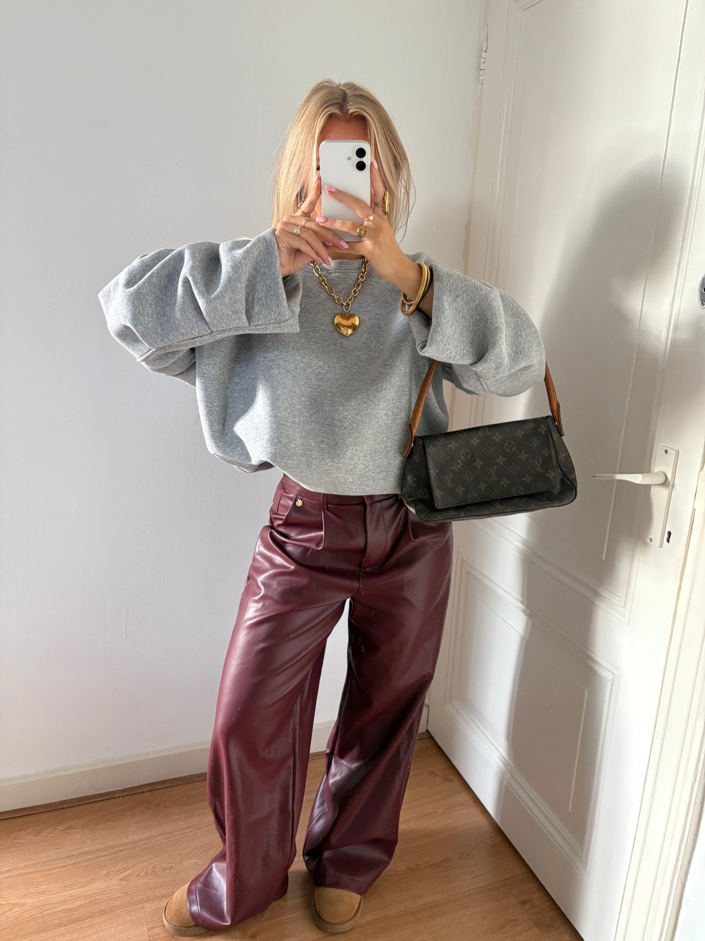 Selena sweater grijs