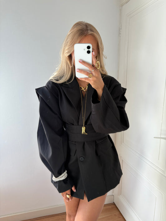 Livia blazer zwart