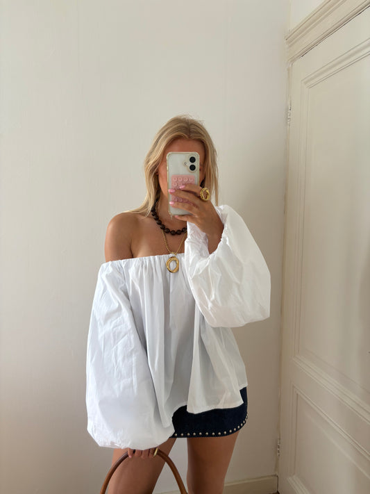 Evi off-shoulder top wit