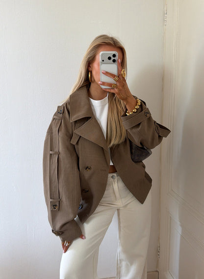 CITY BOMBER TRENCHCOAT