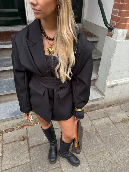 Livia blazer zwart