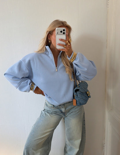SPORTY ZIP KNIT