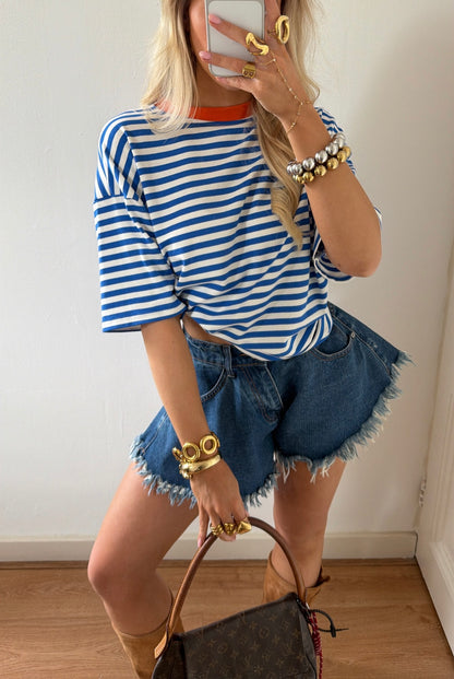 STRIPED TEE