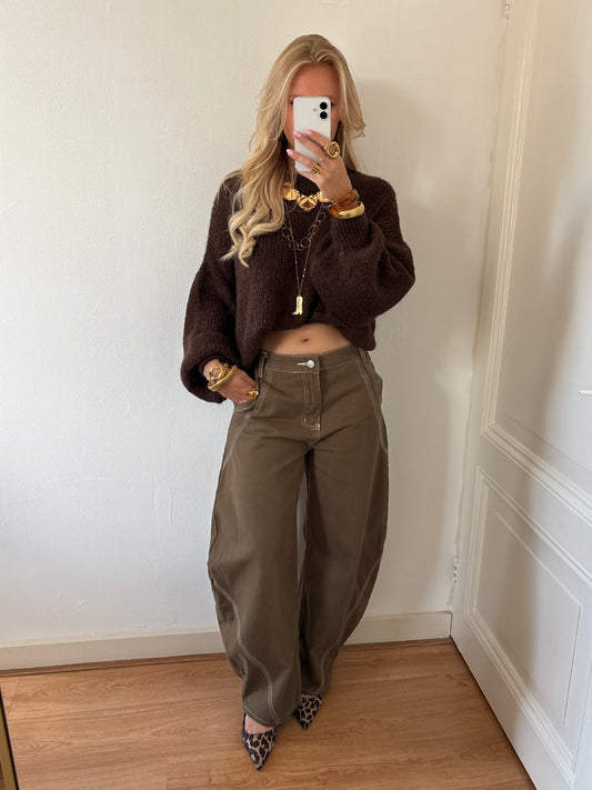 Rosa balloon jeans