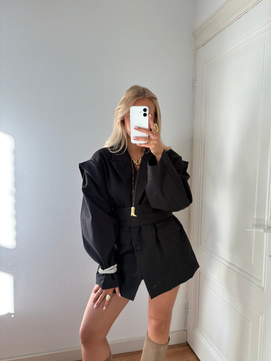 Livia blazer zwart