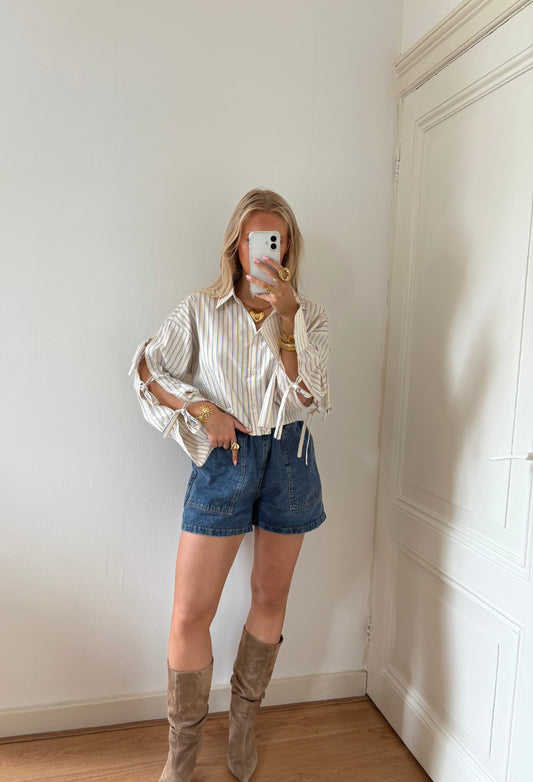 Denim short