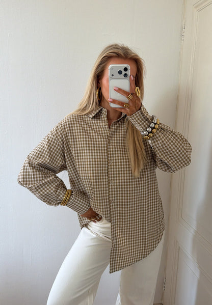 RUBY CHECKERED BLOUSE