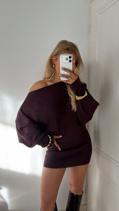 Olivia one-shoulder dress