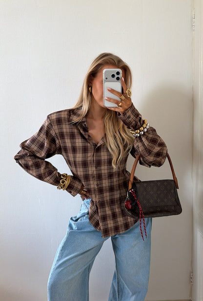 CHECKERED BLOUSE