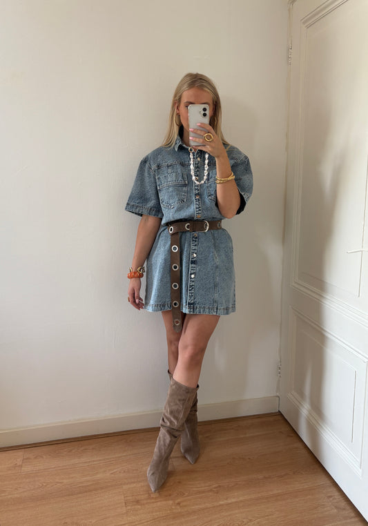 Denim dress