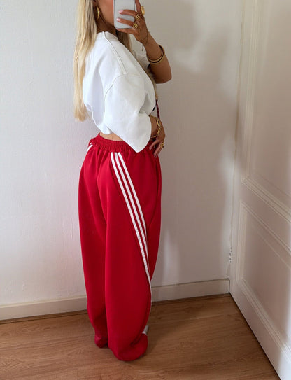 ICONIC JOGGER ROOD