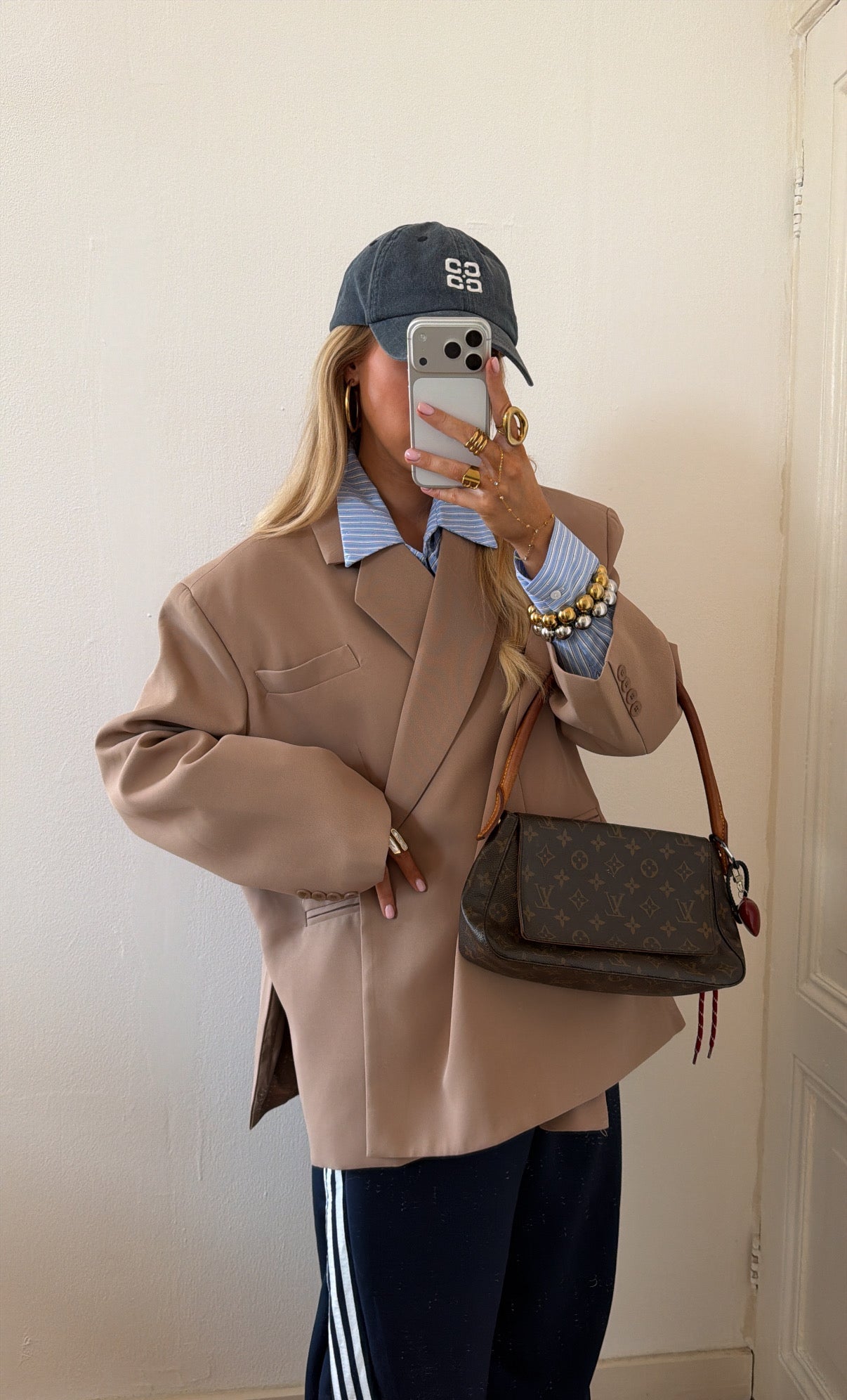 OVERSIZED BLAZER CAMEL