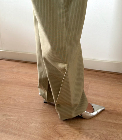 STRIPED BALLOON PANTALON