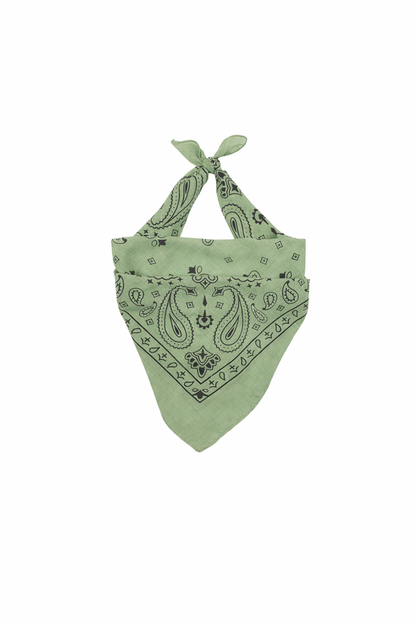 PAISLEY BANDANA GROEN