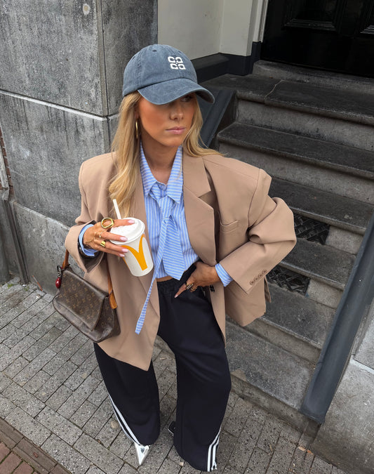 OVERSIZED BLAZER CAMEL
