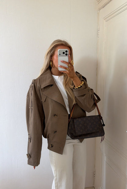 CITY BOMBER TRENCHCOAT
