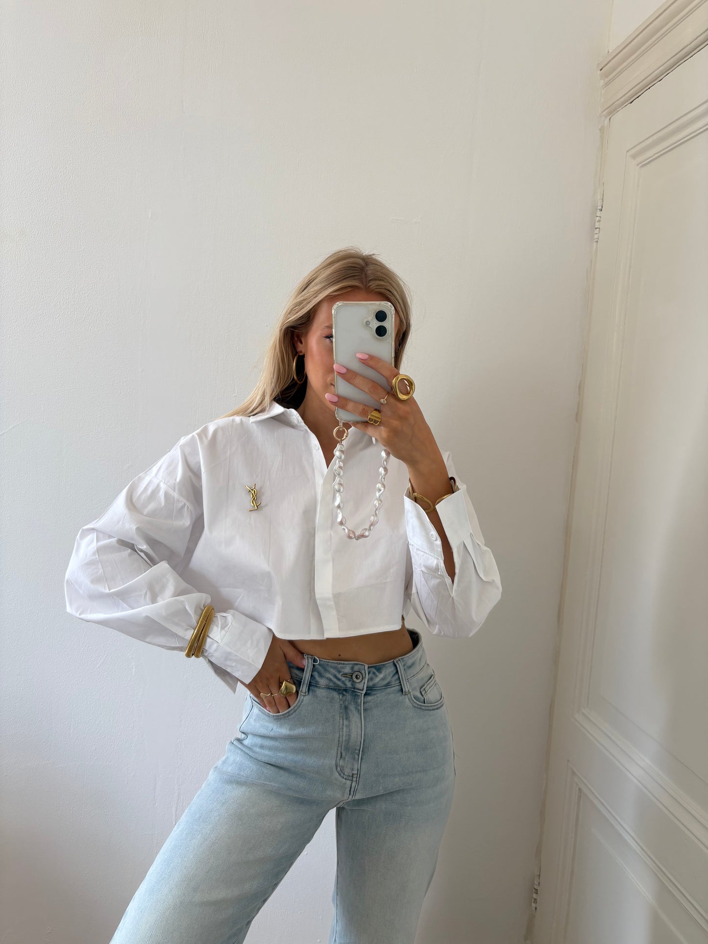 Perfect white blouse