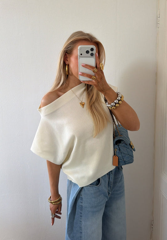 AUDERY ONE-SHOULDER TOP