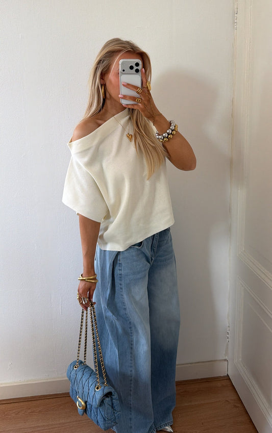 AUDERY ONE-SHOULDER TOP