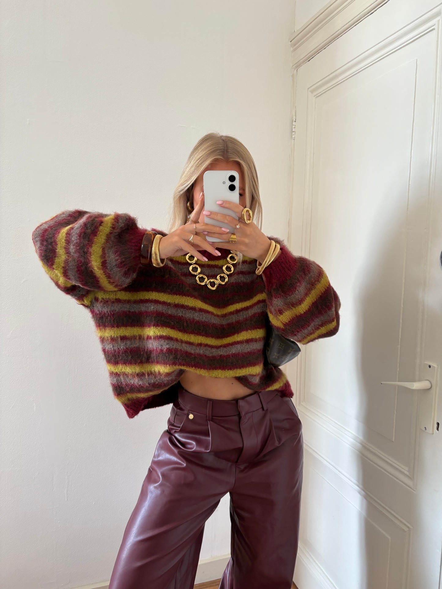 Sophie striped knit