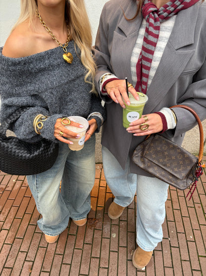 Julie off-shoulder knit