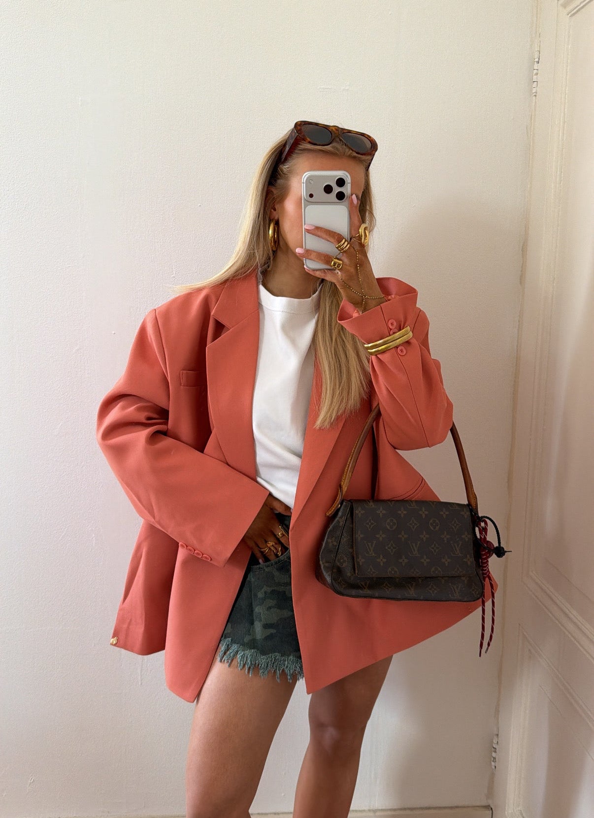 OVERSIZED BLAZER ORANJE