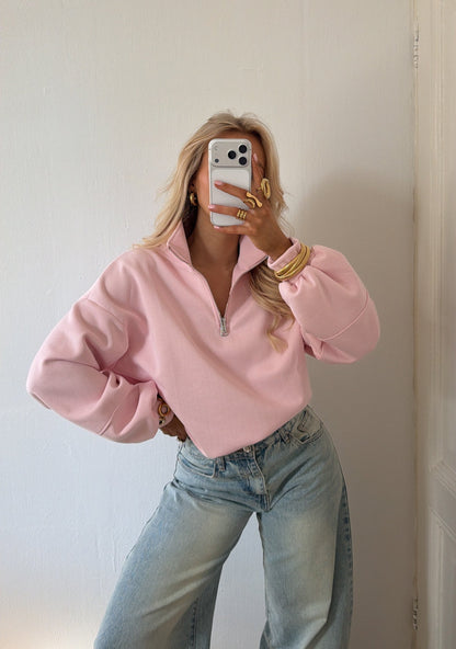 SPORTY ZIP KNIT