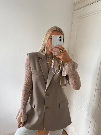 Bella gilet - taupe