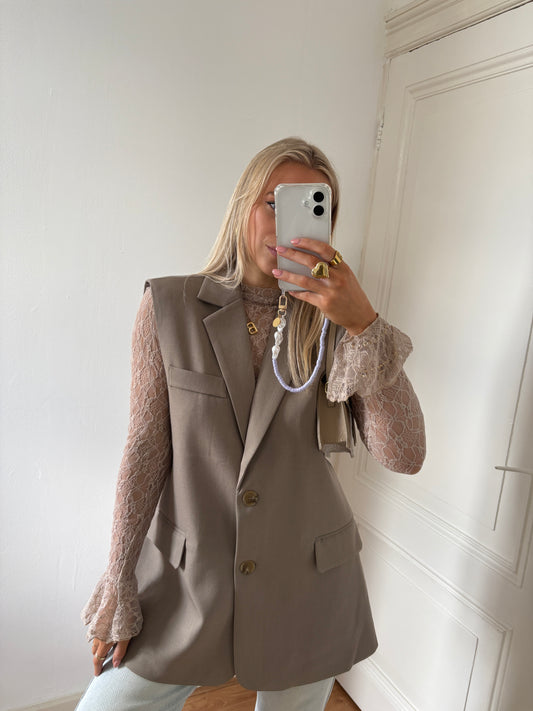 Bella gilet - taupe