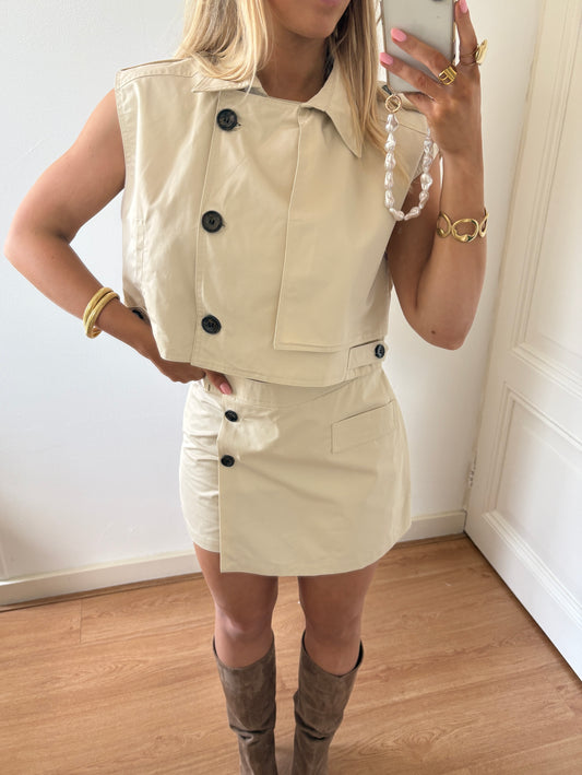 Sophia top - beige